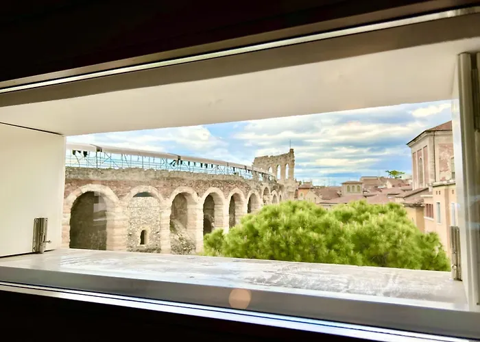 Romantic Window On Arena